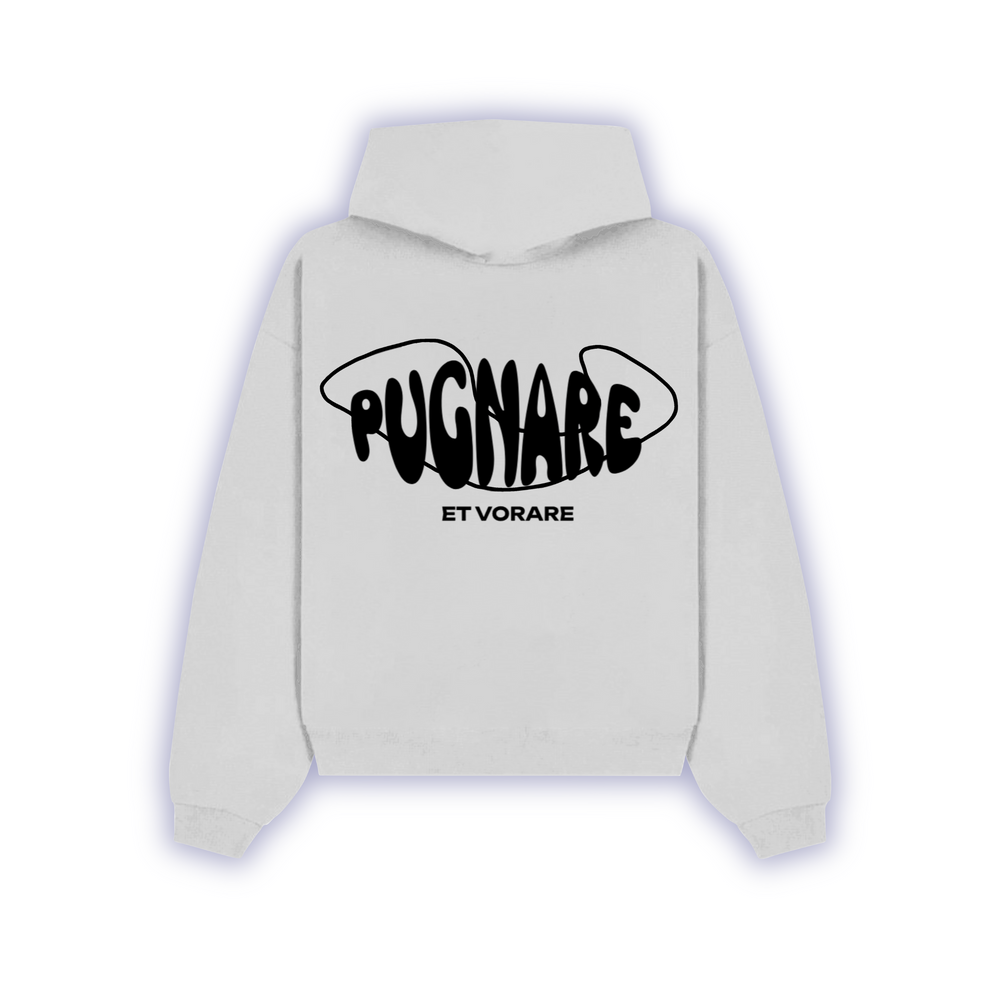 Pugnare Et Vorare Hoodie MK.1 - Blanc